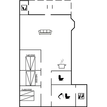 Σπίτι διακοπών Manko - 1km From The Sea By Interhome Blåvand